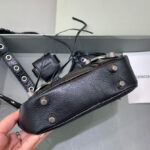 Balenciaga Le Cagole XS Flap Bag Black